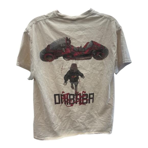 RARE Onibaba Akira White Medium T-shirt Japanimation Anime Japan Retro Punk - Picture 4 of 4